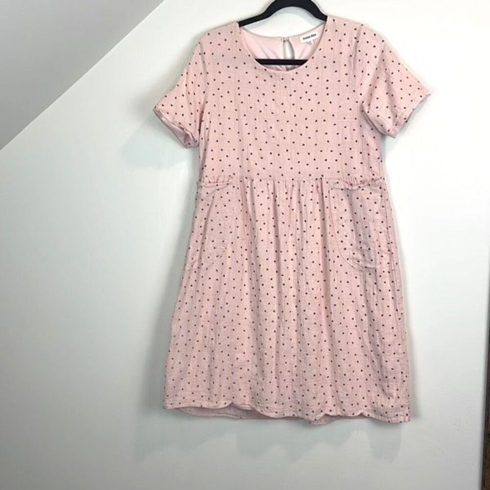 Hidden Alley Cotton Pink Dress Size Medium